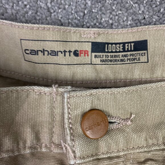 Carhartt FRB159 GKH Loose Fit Fire Resistant FR Pants Men's 42x30 Measures 40x30 - Picture 7 of 14